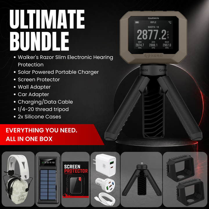 Garmin Xero® C1 Pro Chronograph - Ultimate Bundle
