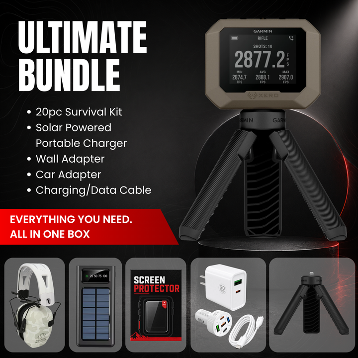 Garmin Xero® C1 Pro Chronograph - Ultimate Bundle