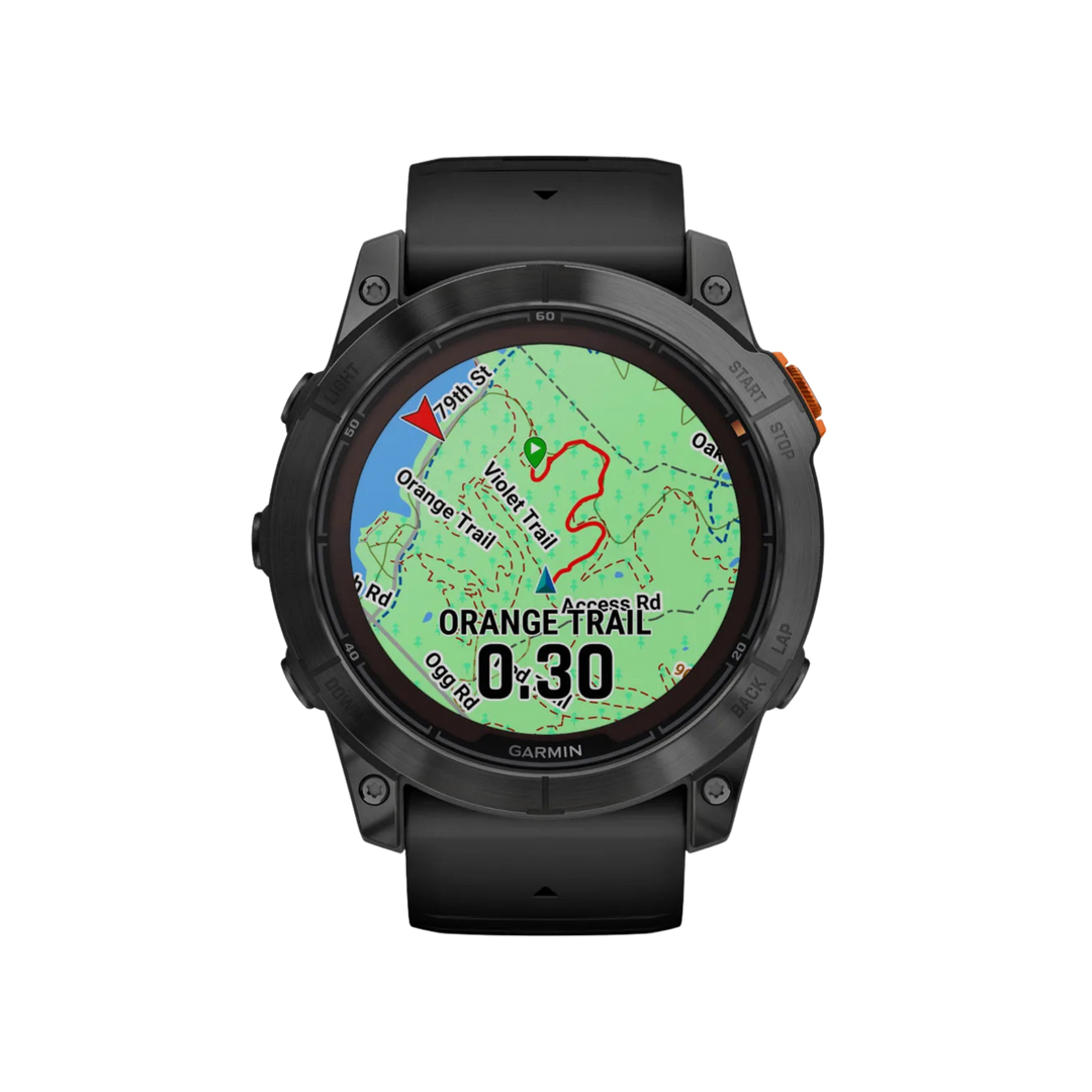 Garmin fēnix® 7X Pro – Solar Edition Smartwatch - Bundle with Free Charging Accessories