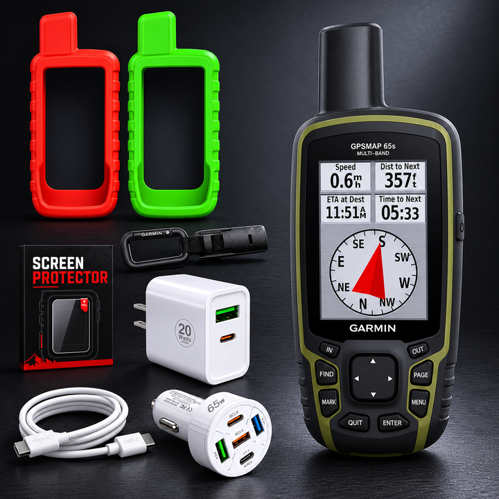 Garmin GPSMAP® 65 & 65s Multi-Band GPS Handheld
