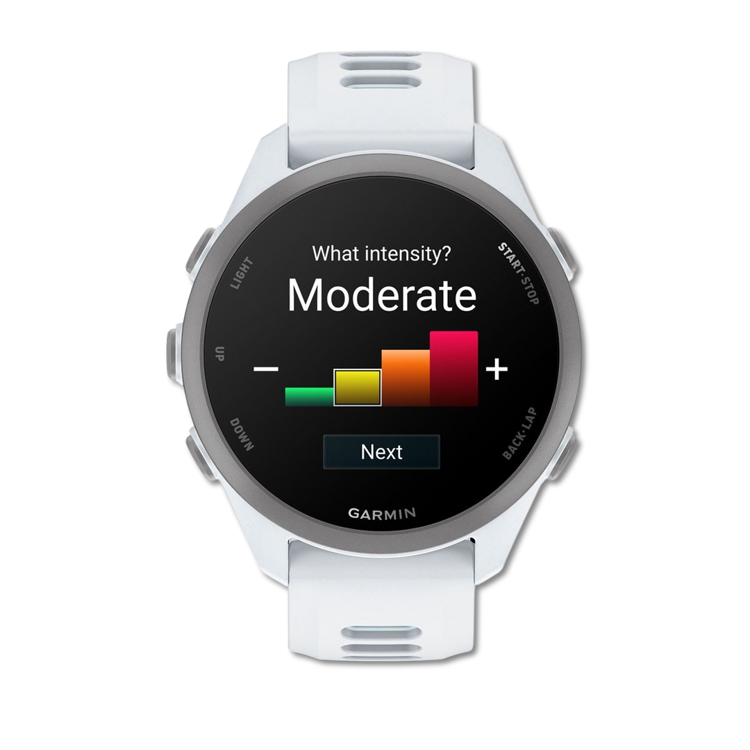 Garmin Forerunner 170 Standard Whitestone/Cloud Blue detail 1