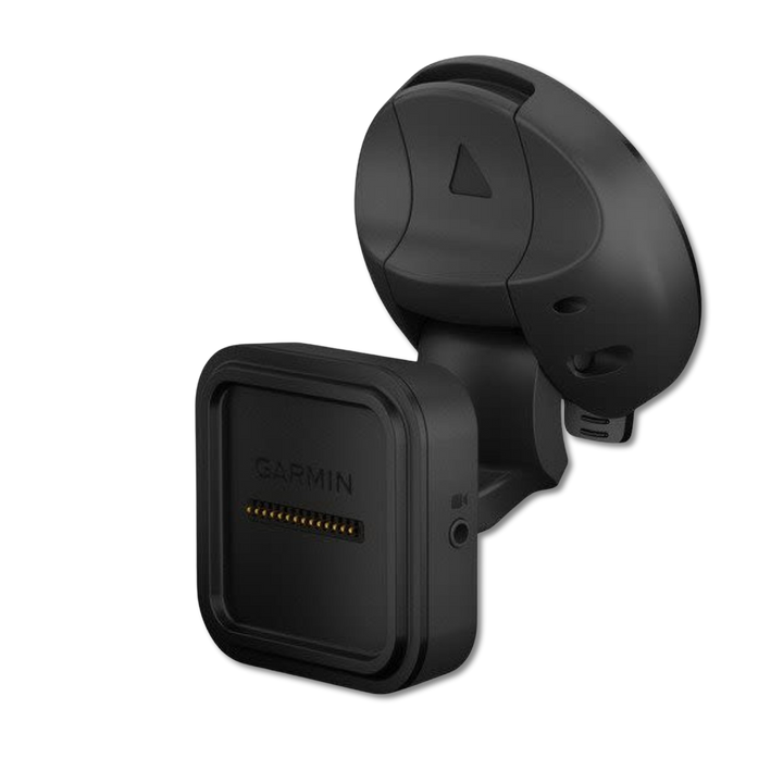 Garmin magnetic mount video-in port detail