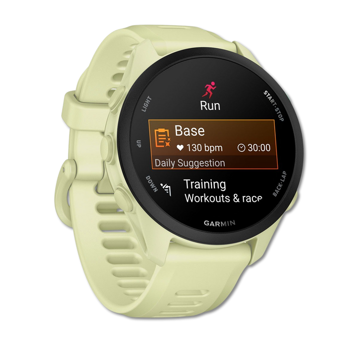 Garmin Forerunner 70 Citron left