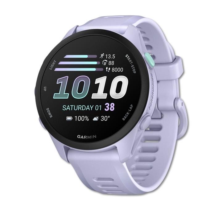 Garmin Forerunner 70 Cool Lavender front