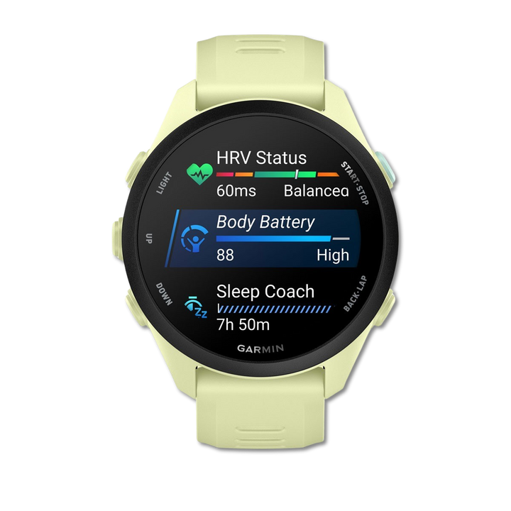 Garmin Forerunner 70 Citron right