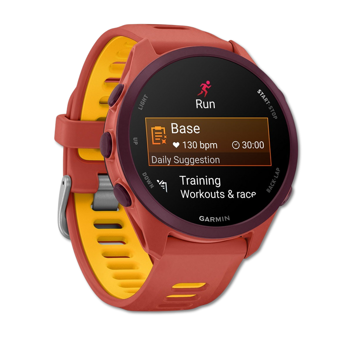 Garmin Forerunner 170 Music Red Pink/Mango left