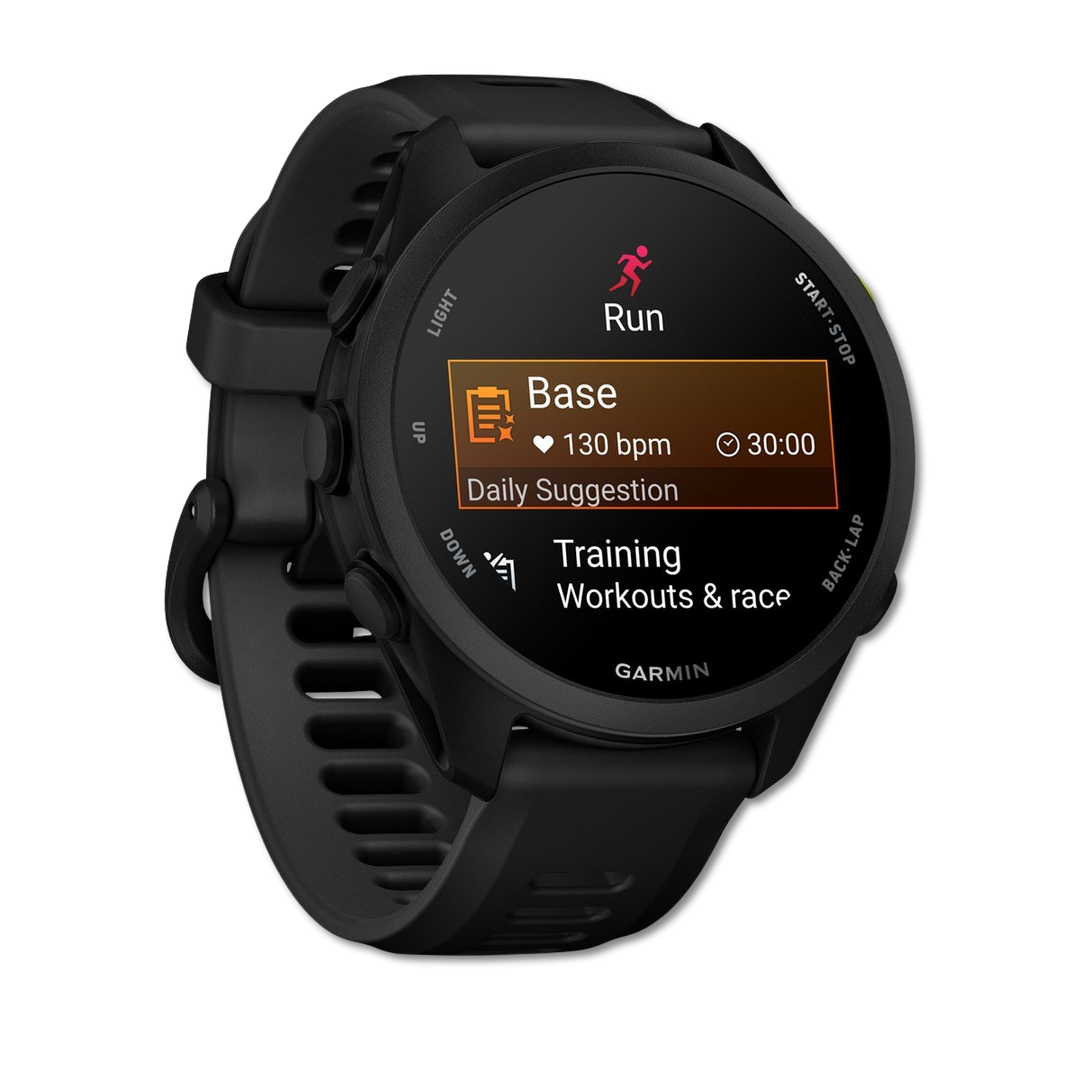 Garmin Forerunner 70 Black left