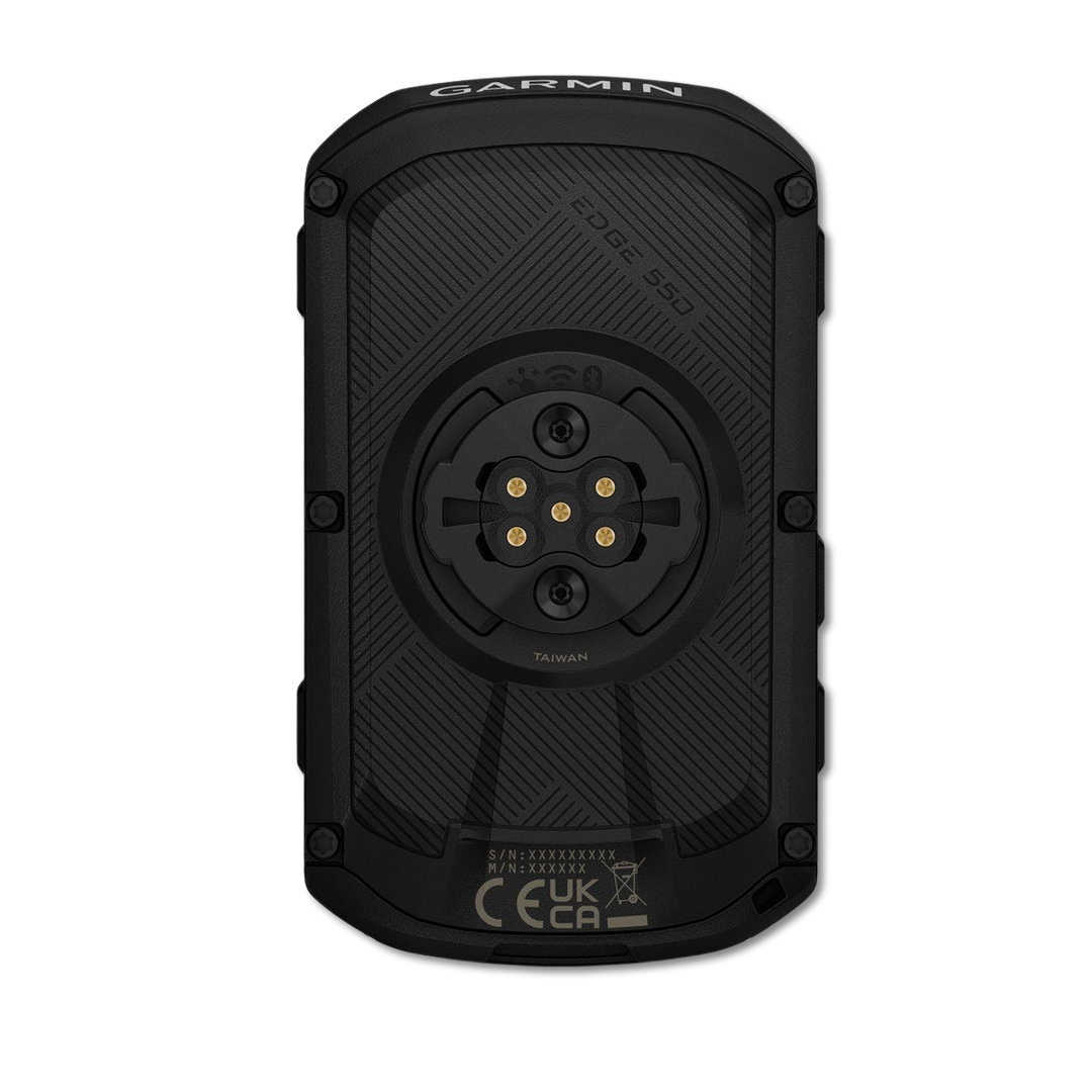Garmin Edge 550 detail view