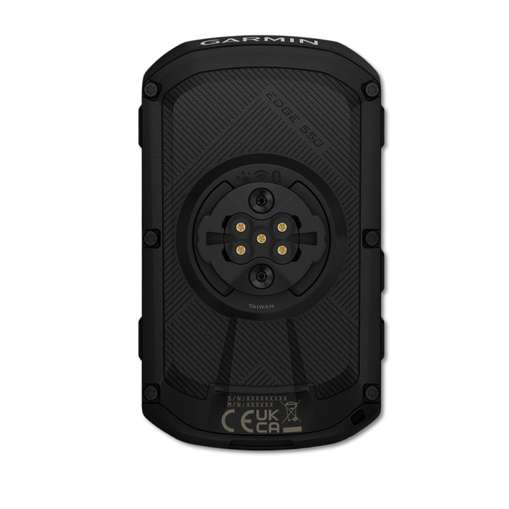 Garmin Edge 550 detail view