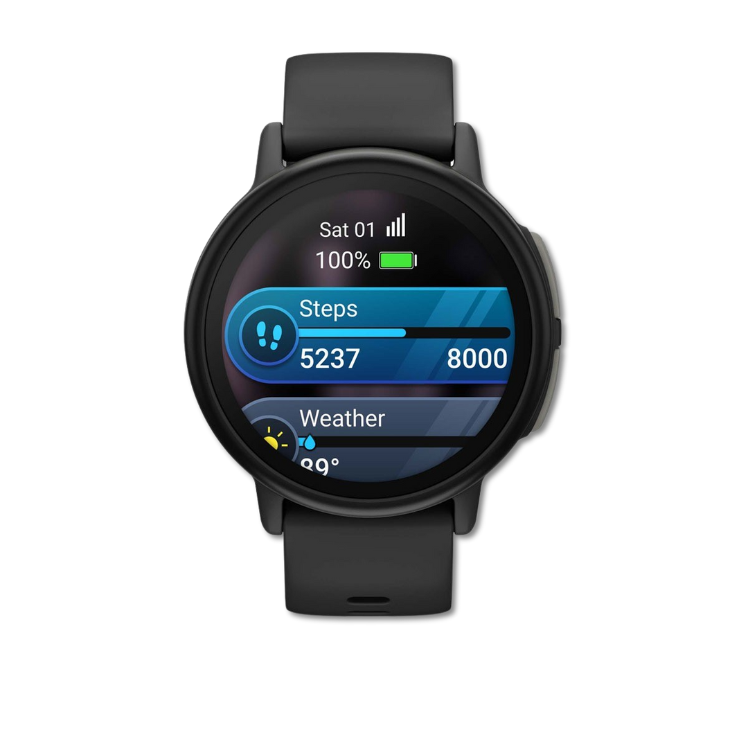 #Color_Slate Gray Garmin Bounce 2 worn by child