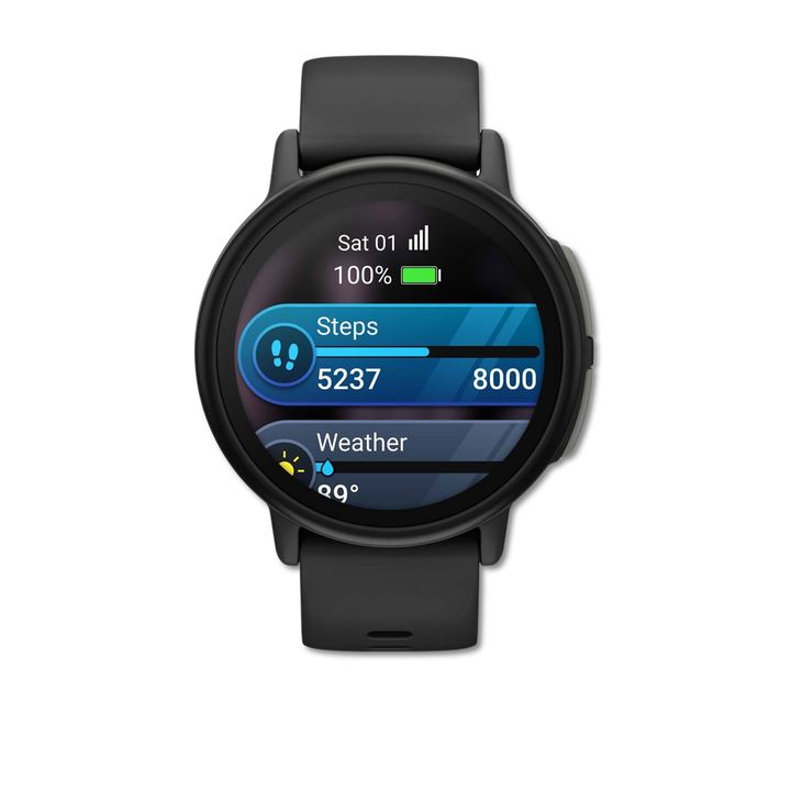 #Color_Slate Gray Garmin Bounce 2 worn by child