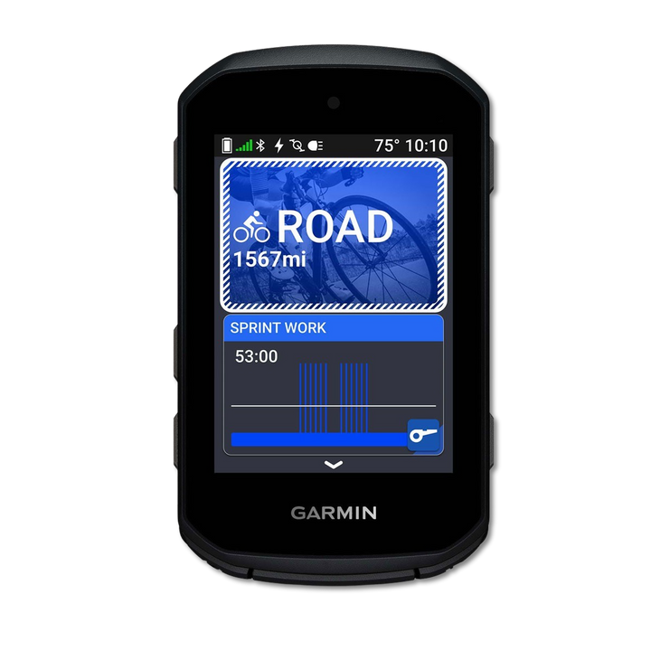 Garmin Edge 550 GPS cycling computer front view