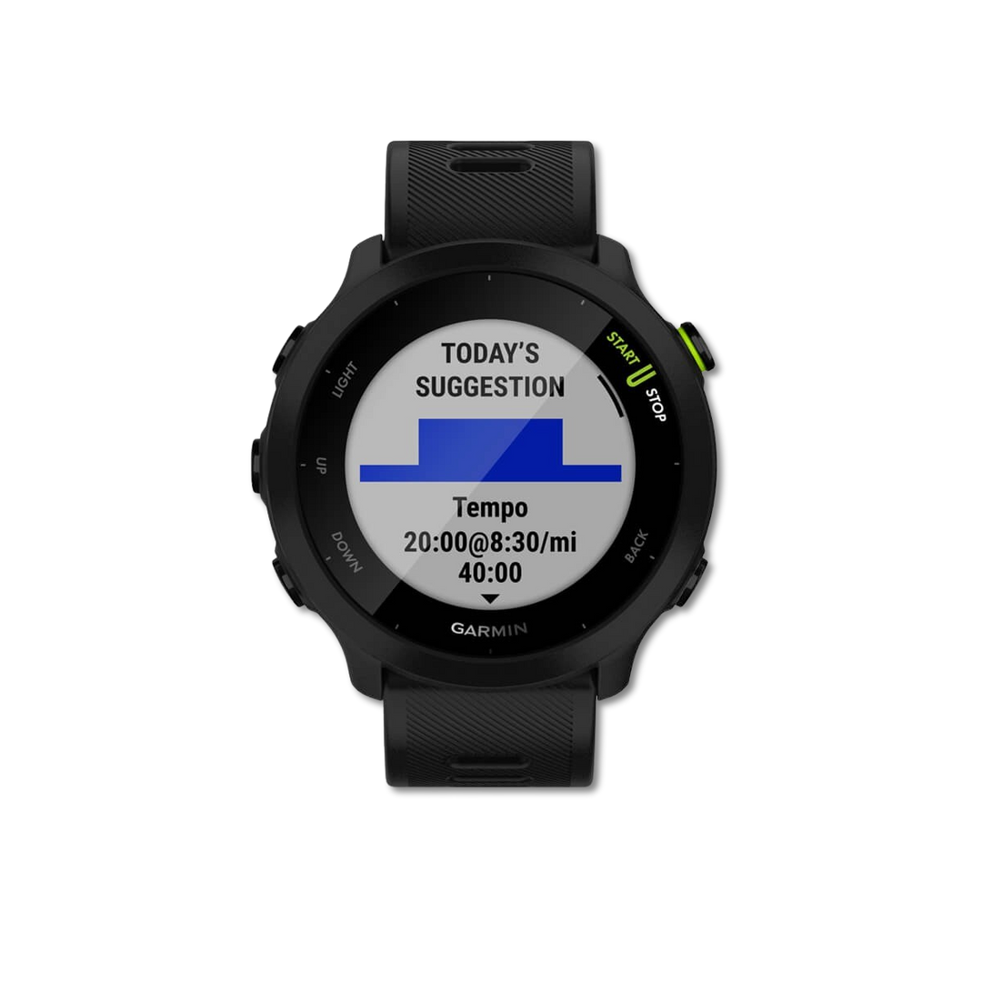 Garmin Forerunner 55 Black right profile