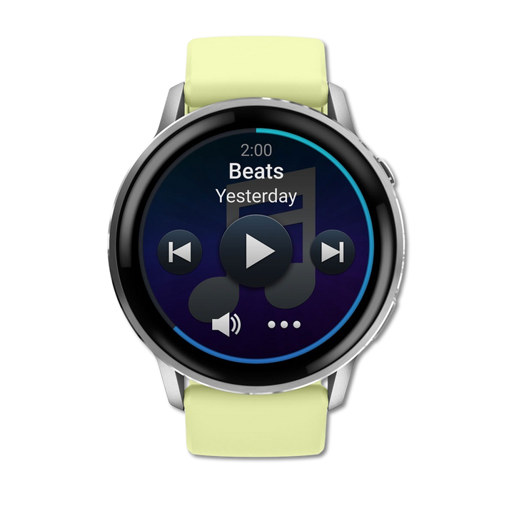 #Color_Silver with Citron Band