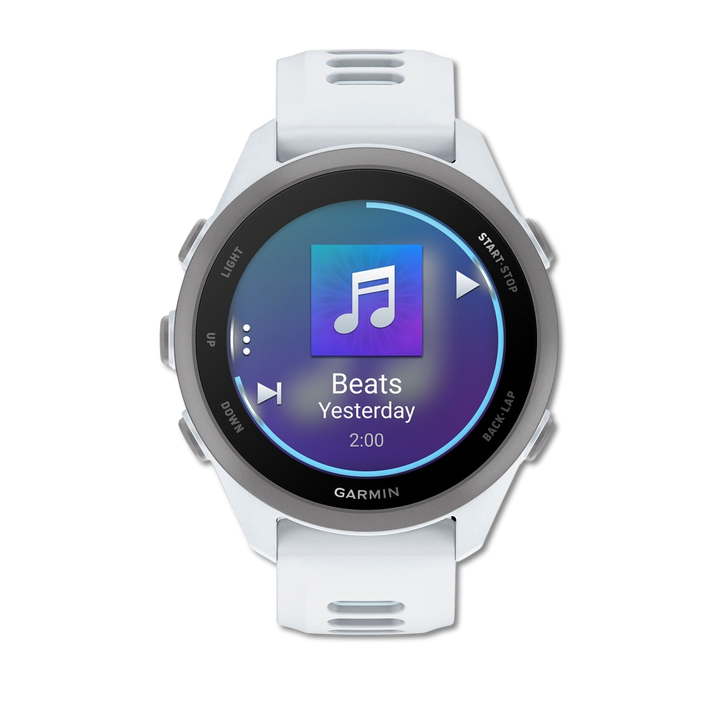 Garmin Forerunner 170 Music Whitestone/Cloud Blue right