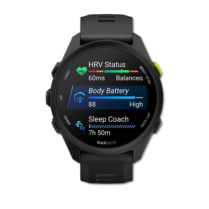 Garmin Forerunner 70 Black right
