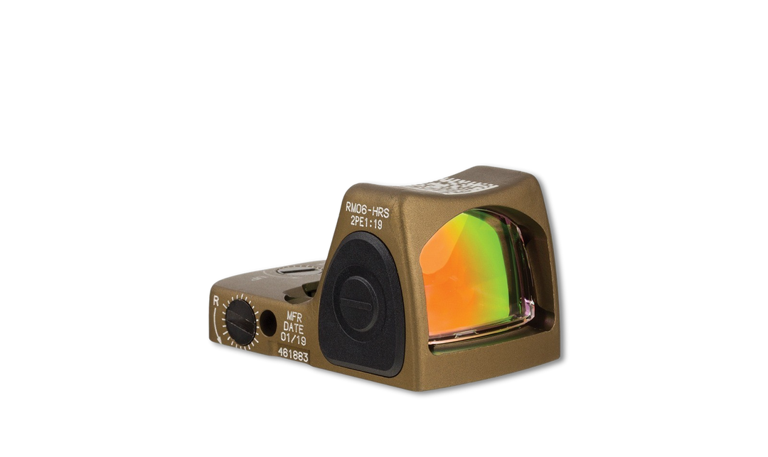 Trijicon RMR Type 2 3.25 MOA Red, Adjustable LED, Coyote Brown