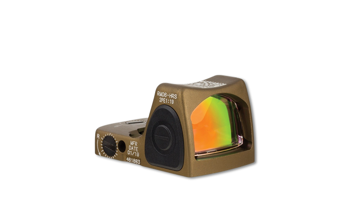 Trijicon RMR Type 2 3.25 MOA Red, Adjustable LED, Coyote Brown