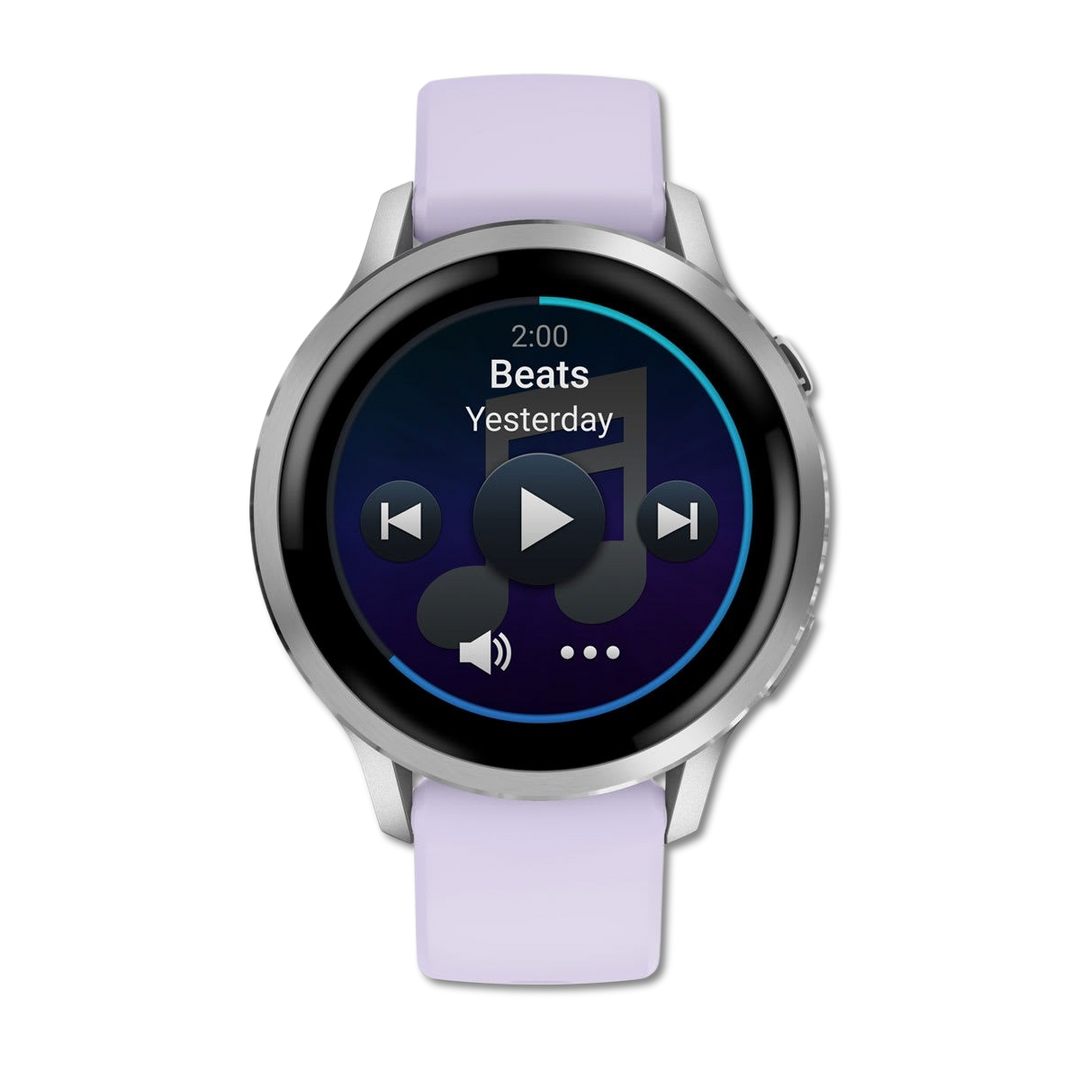 #Color_Silver with Periwinkle Band