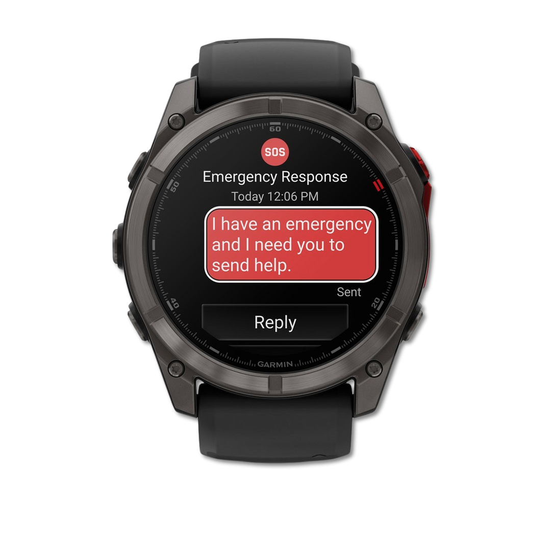 Garmin fenix 8 Pro MicroLED display detail