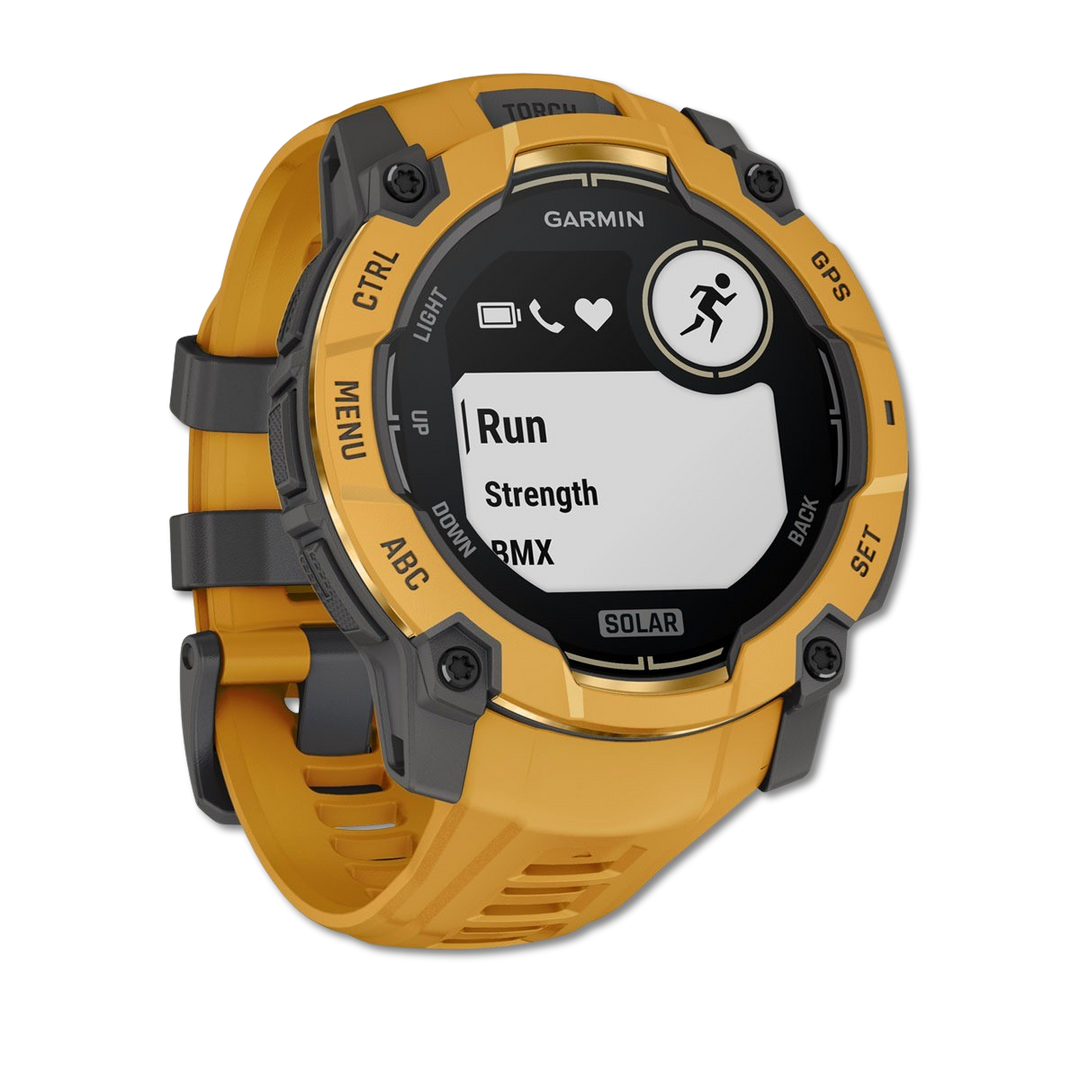 Garmin Instinct 3 Solar 50mm Sunburst left