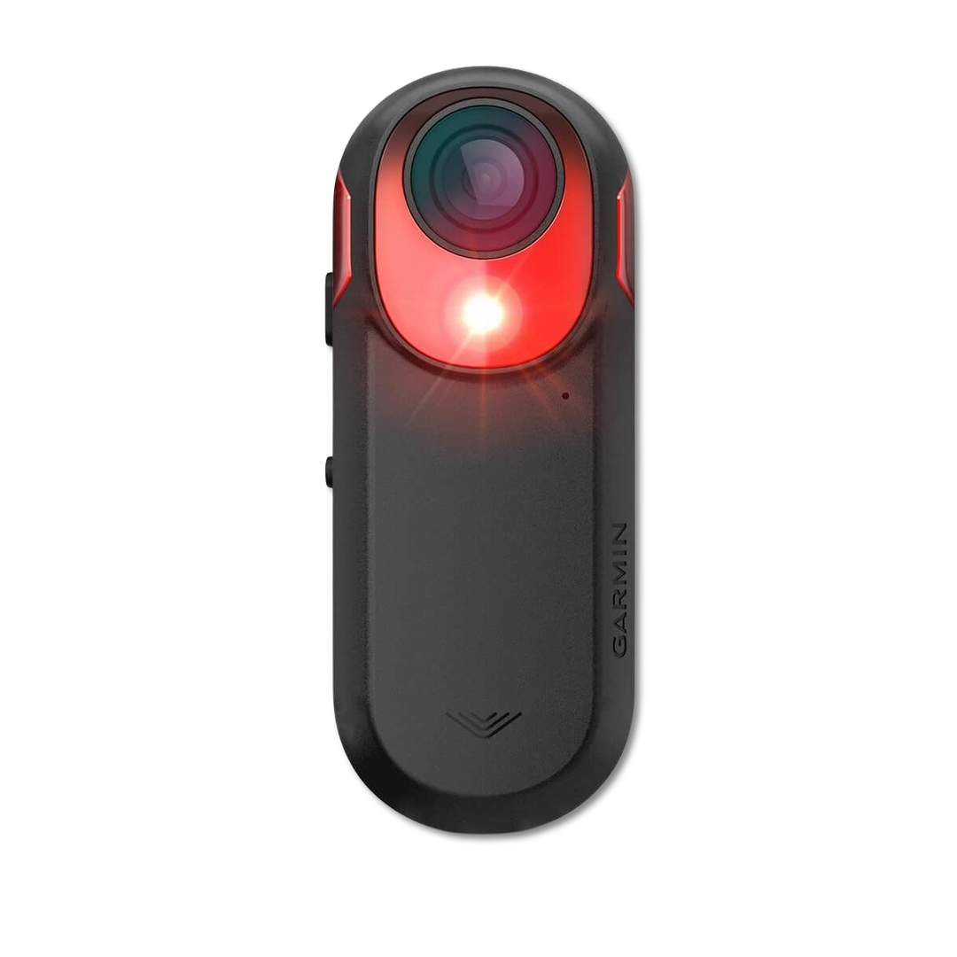 Garmin Varia RCT715 rearview bike radar with camera front view