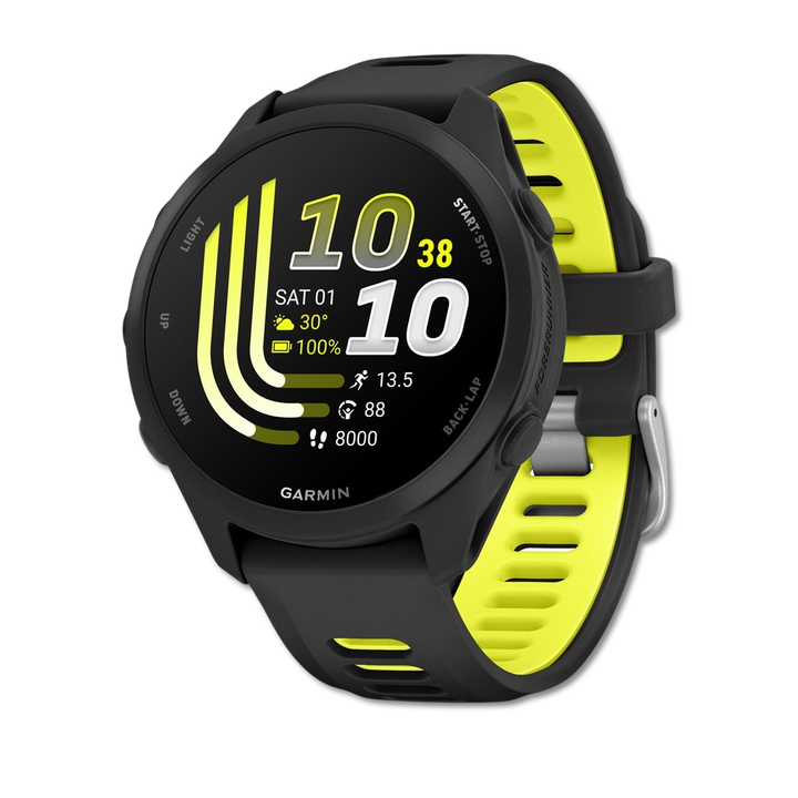 Garmin Forerunner 170 Standard Black/Amp Yellow front