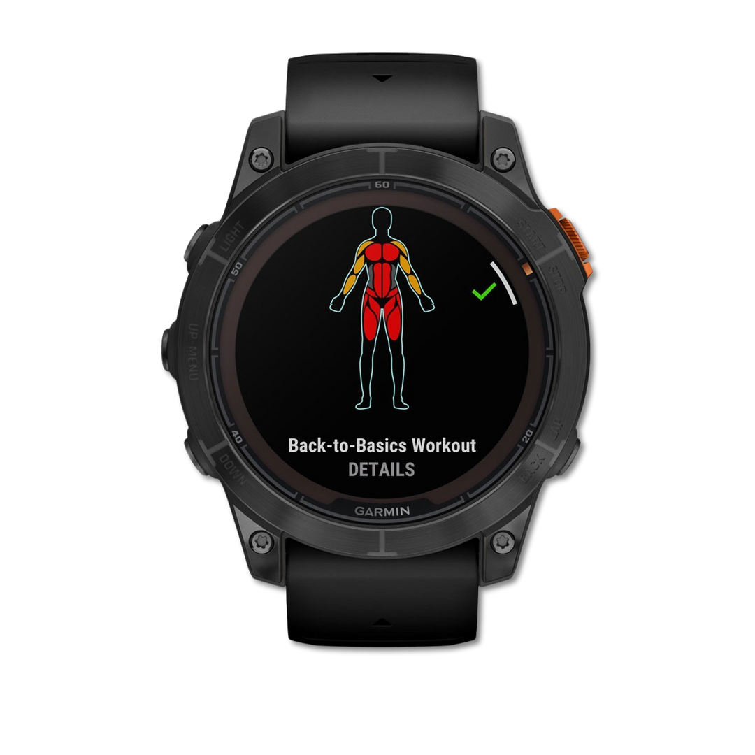 Garmin fenix 7 Pro Solar buttons and case detail