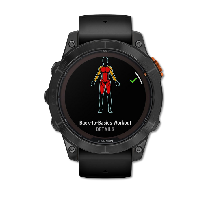 Garmin fenix 7 Pro Solar buttons and case detail