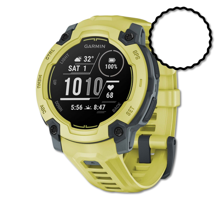 Garmin Instinct E Electric Lime front