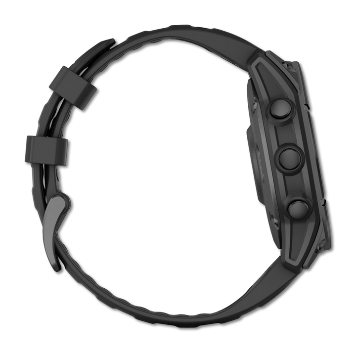 Garmin fenix E worn on wrist