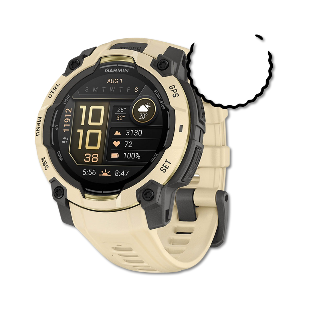 Garmin Instinct 3 AMOLED 45mm Citrine front