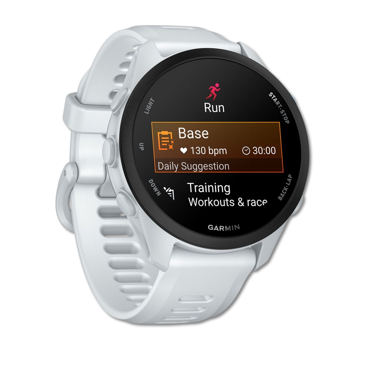 Garmin Forerunner 70 Whitestone left