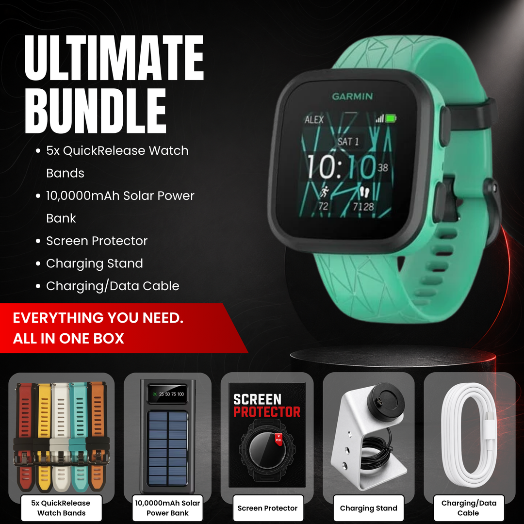 Garmin Bounce Kids LTE Smartwatch Bundle with Free Accessories