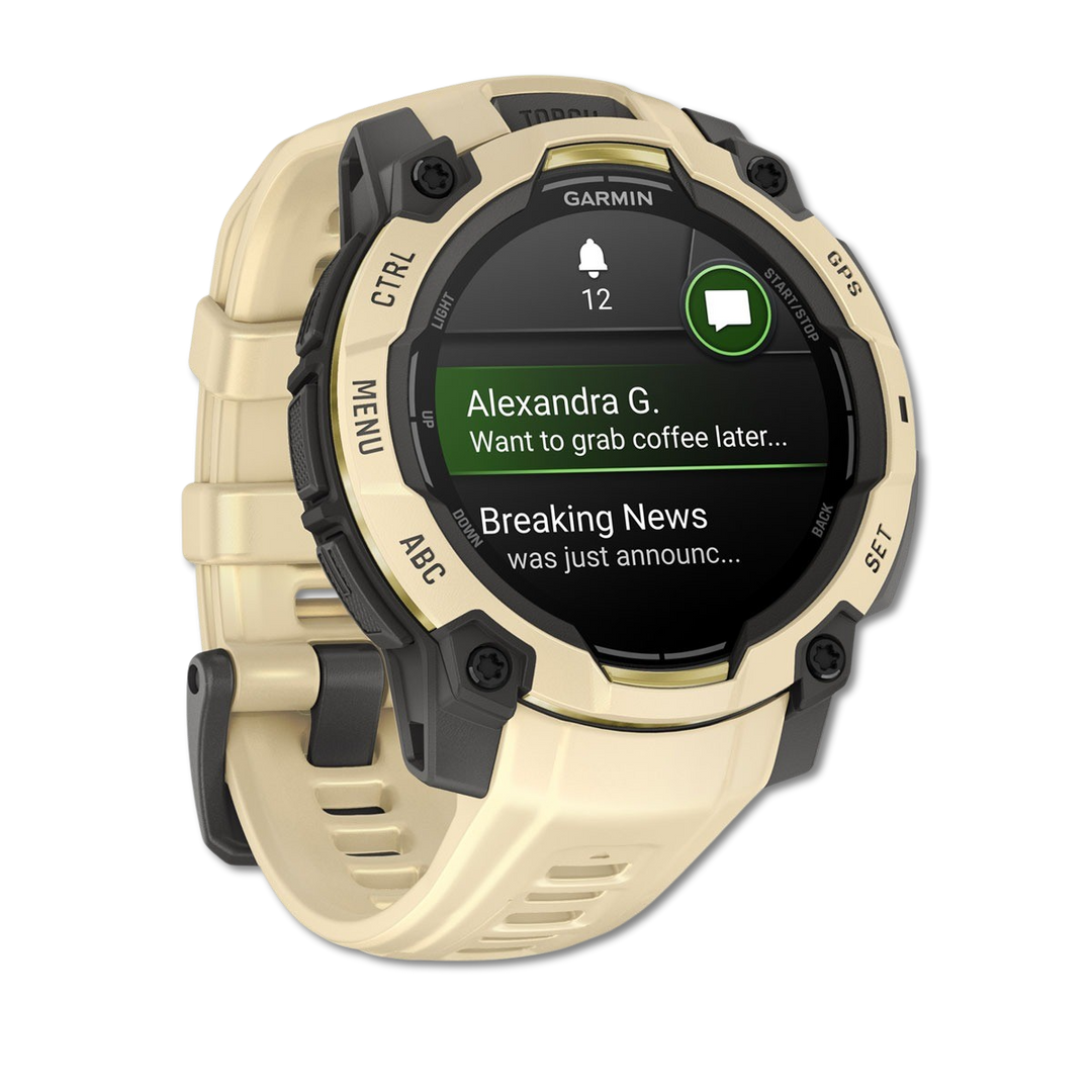 Garmin Instinct 3 AMOLED 45mm Citrine left