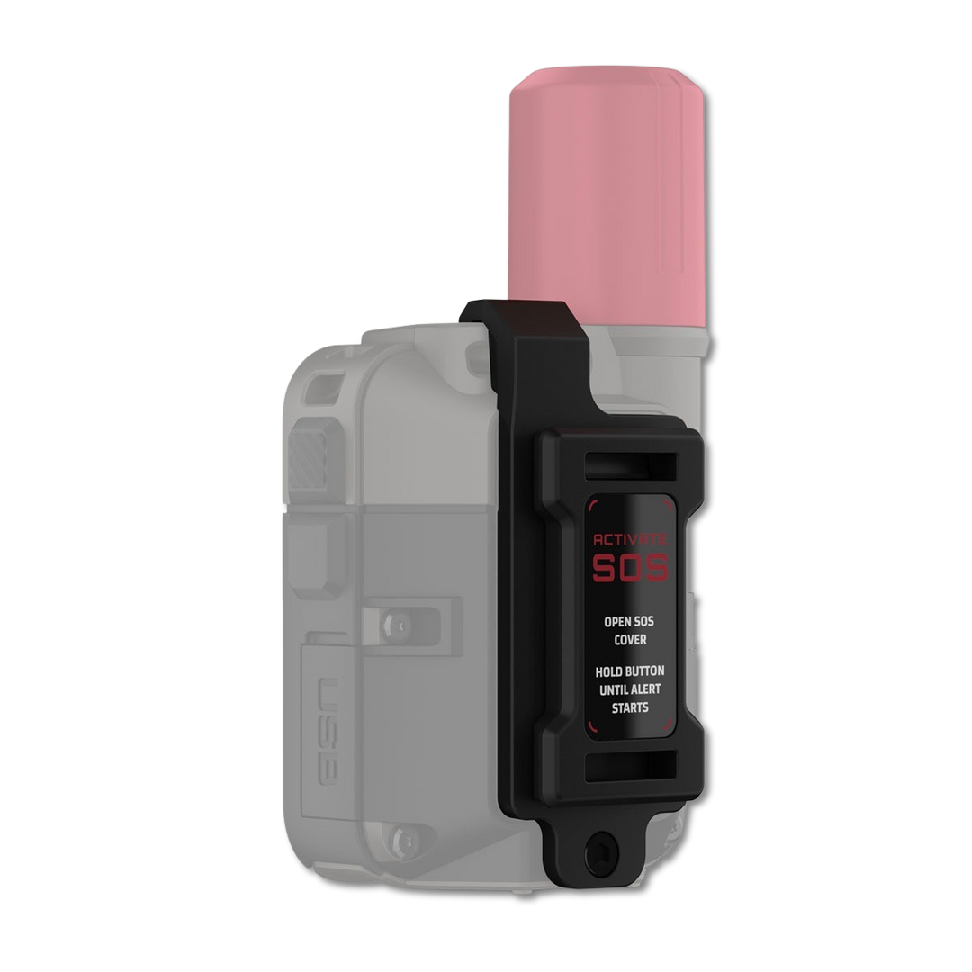 Garmin inReach Mini 3 spine mount adapter rear