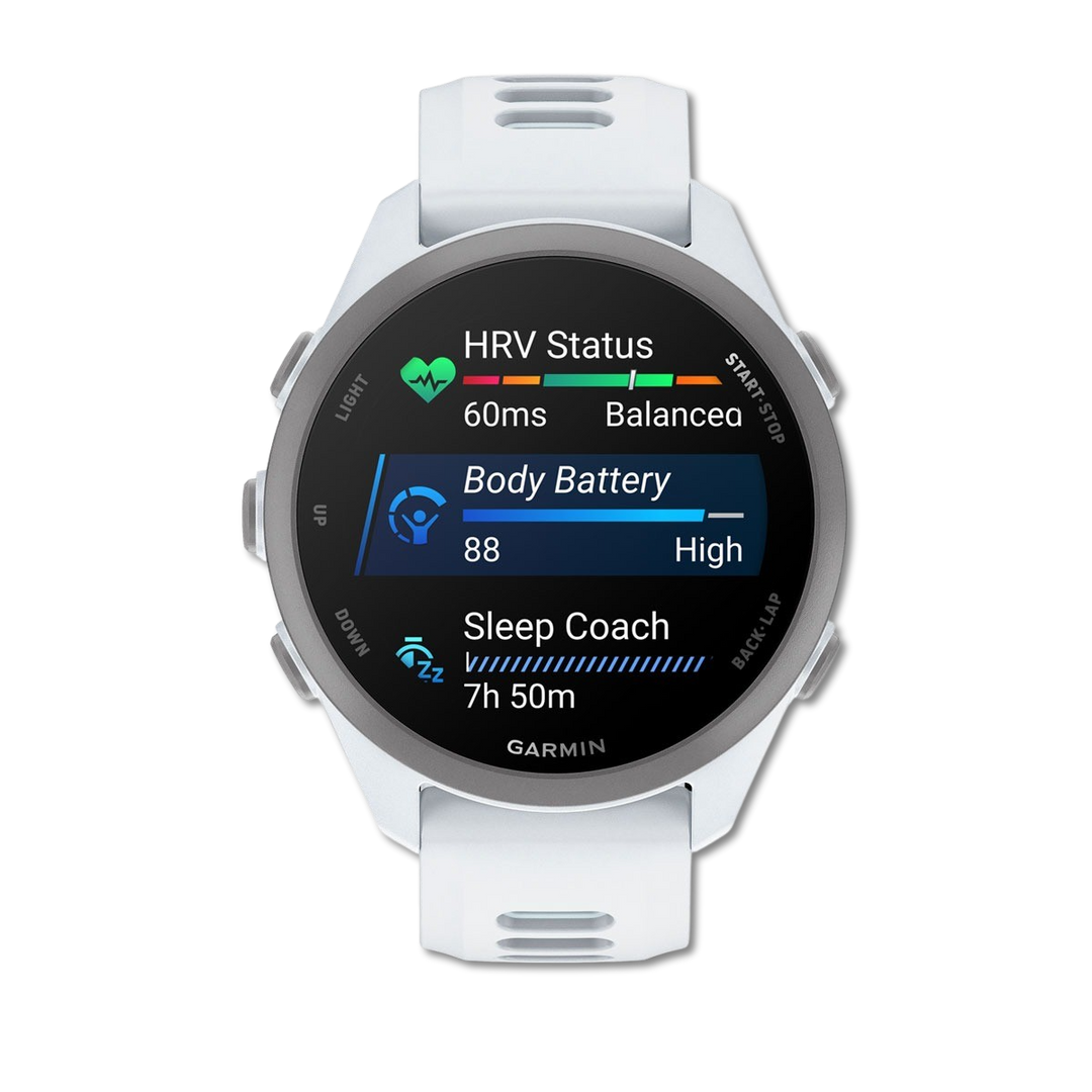 Garmin Forerunner 170 Music Whitestone/Cloud Blue detail 3