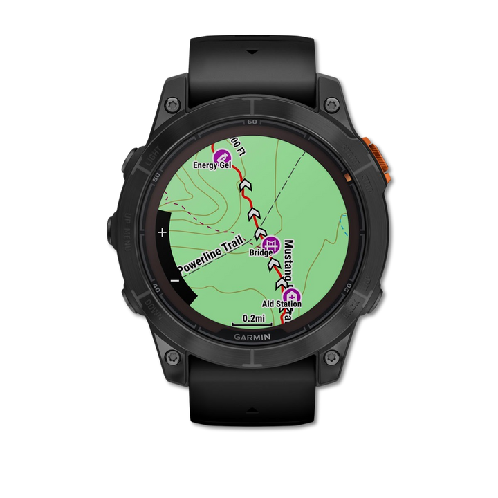 Garmin fenix 7 Pro Solar display detail