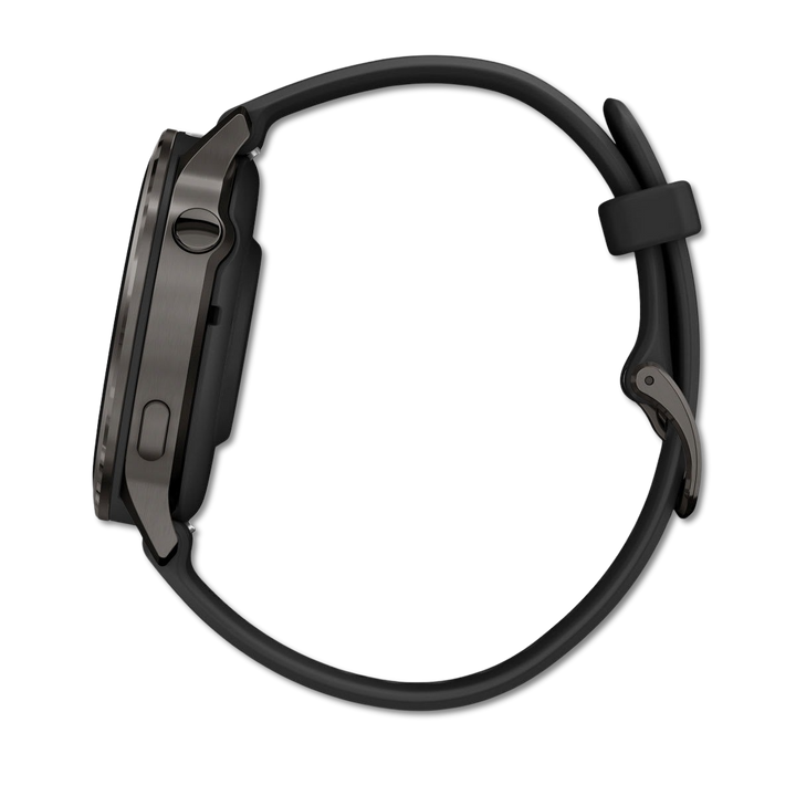 #Color_Slate with Black Silicone Band