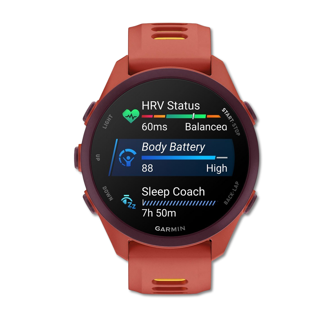 Garmin Forerunner 170 Music Red Pink/Mango detail 3