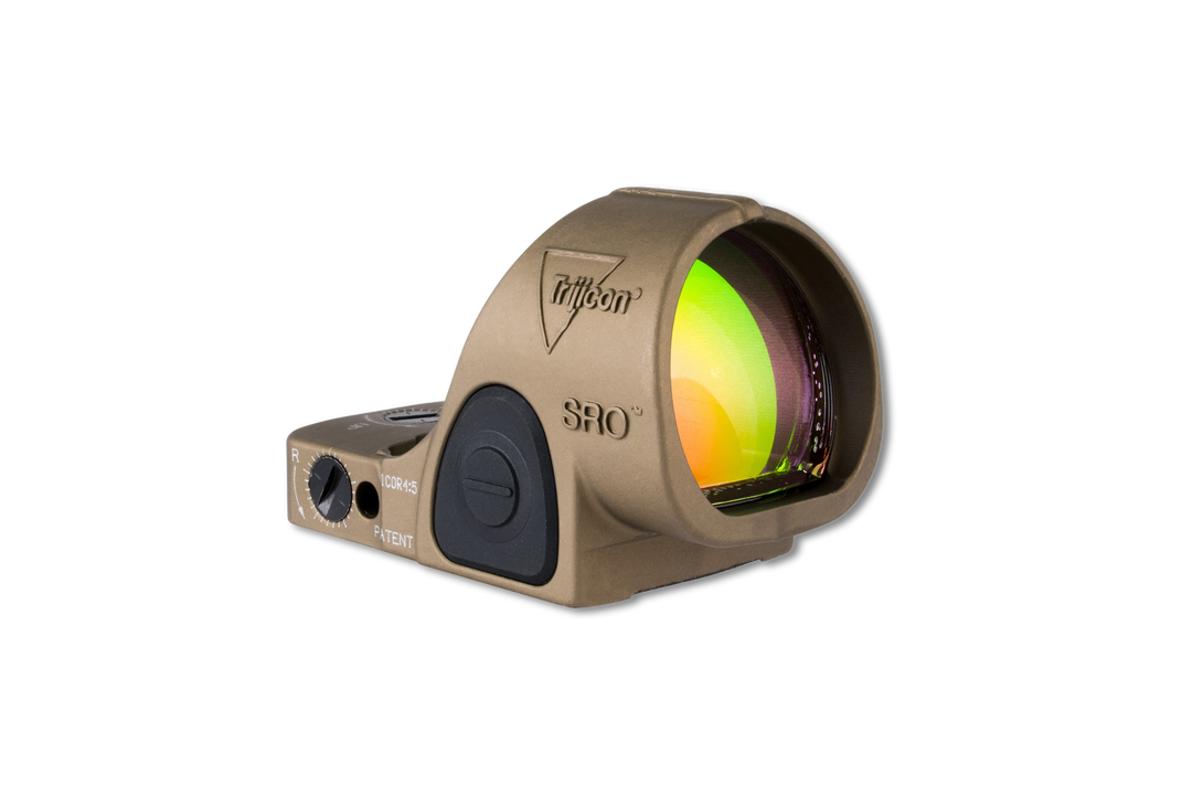 Trijicon SRO 1.0 MOA Red Dot, Coyote Brown