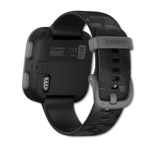 #Color_Black Camo Garmin Bounce worn by child