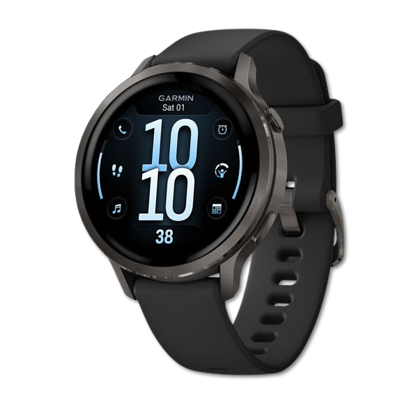 #Color_Slate with Black Silicone Band