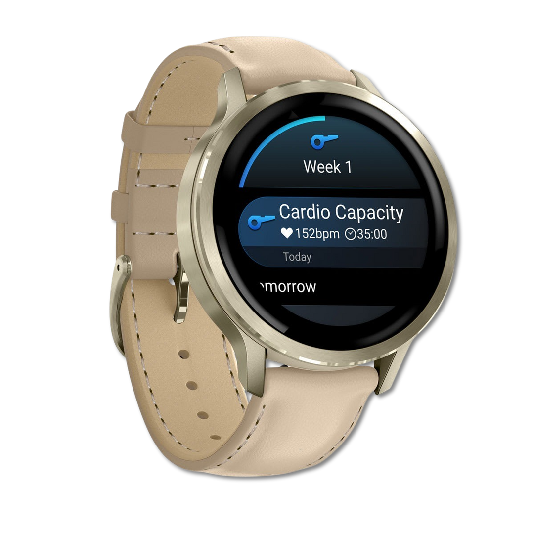 #Color_Lunar Gold with Bone Silicone Band and Light Sand Leather Band