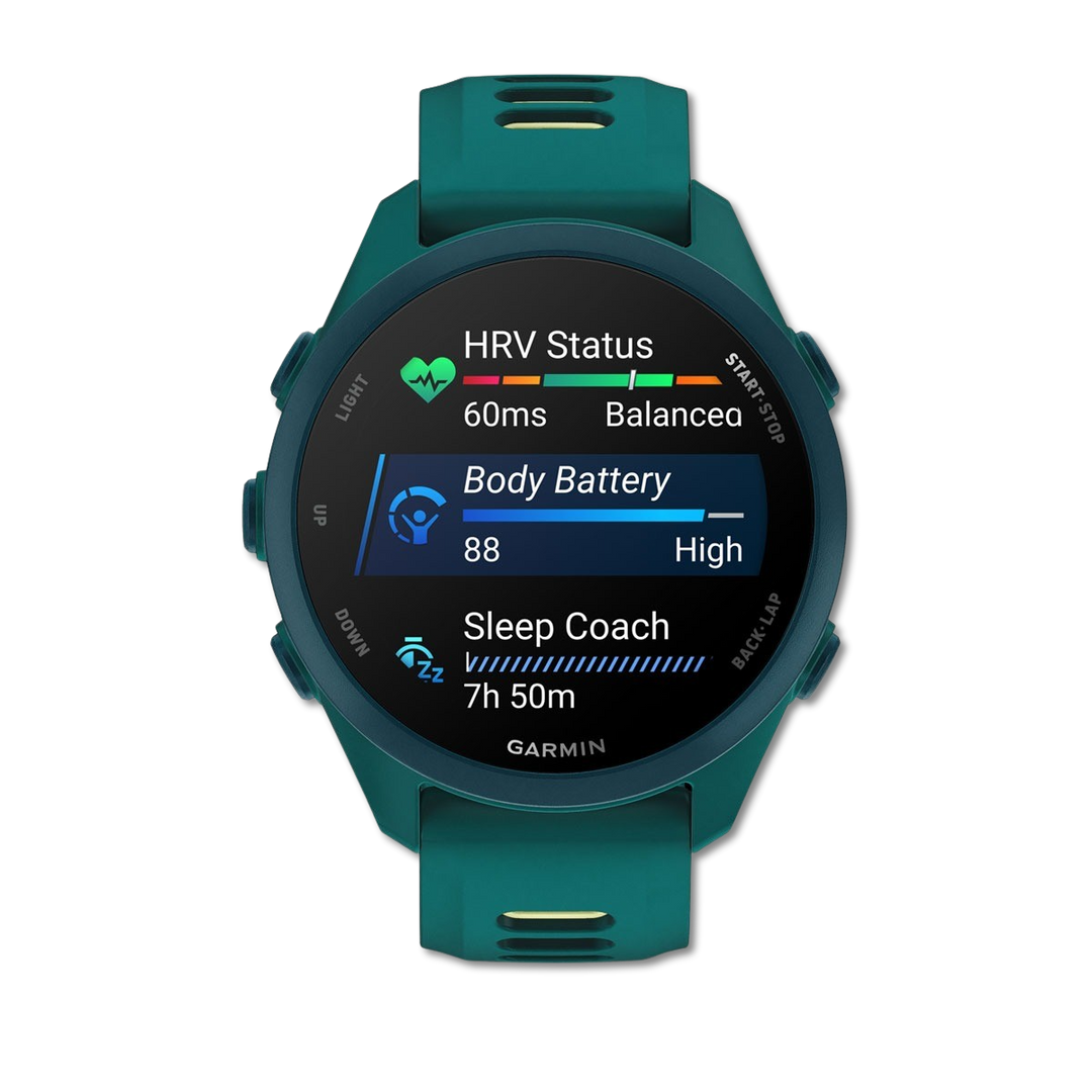 Garmin Forerunner 170 Music Teal Green/Citron detail 3