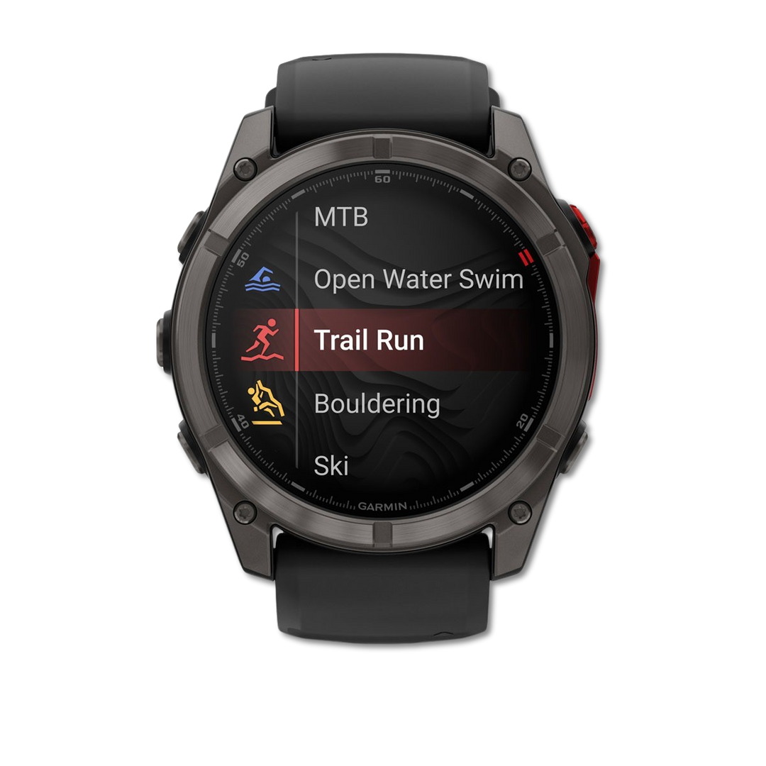 Garmin fenix 8 Pro MicroLED buttons and caseback