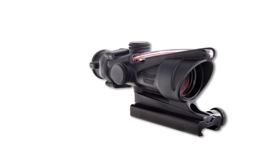 Trijicon ACOG 4x32 BAC Riflescope - Red .223/5.56 Chevron (TA31F)