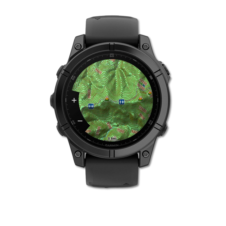 Garmin fenix E AMOLED display detail
