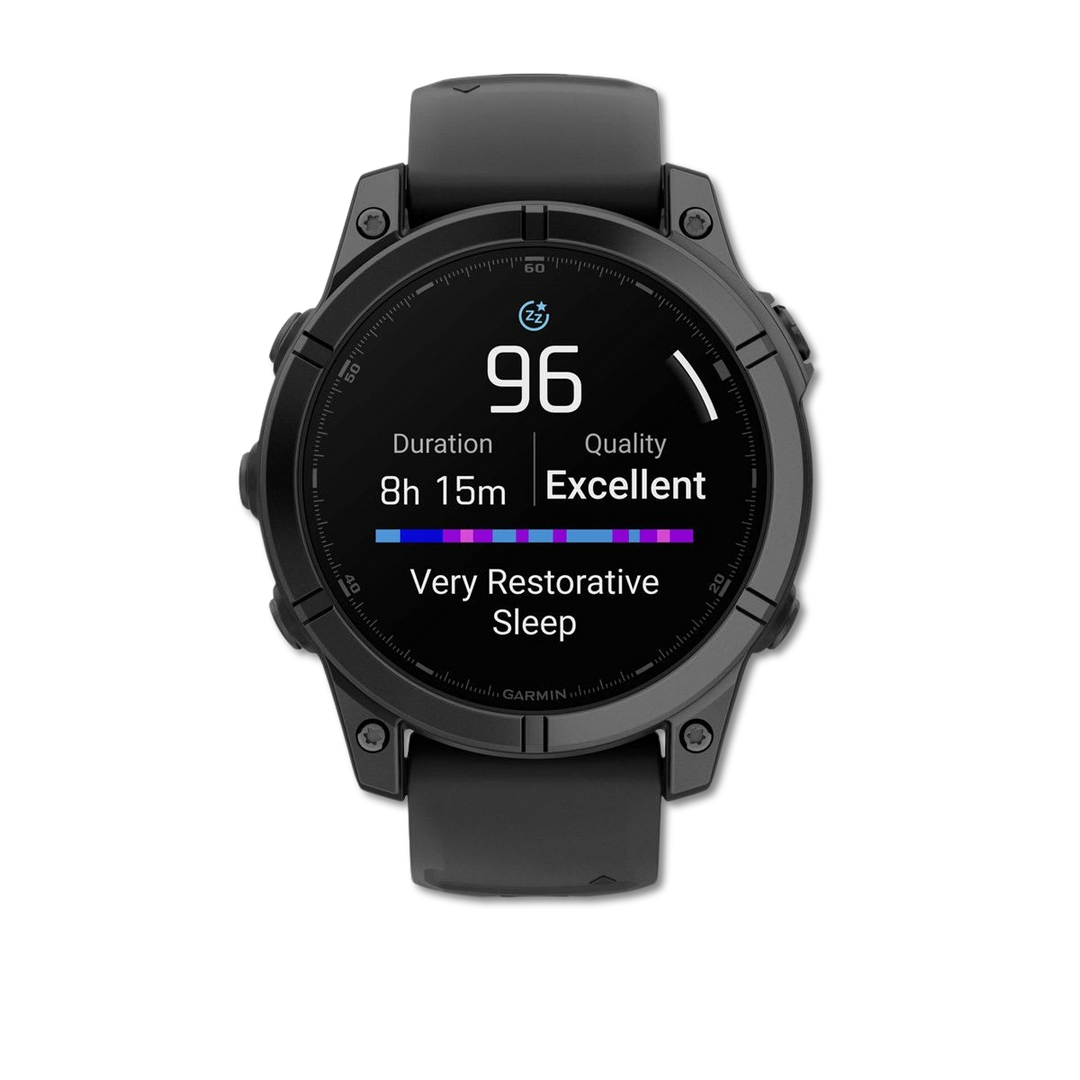 Garmin fenix E rugged build detail