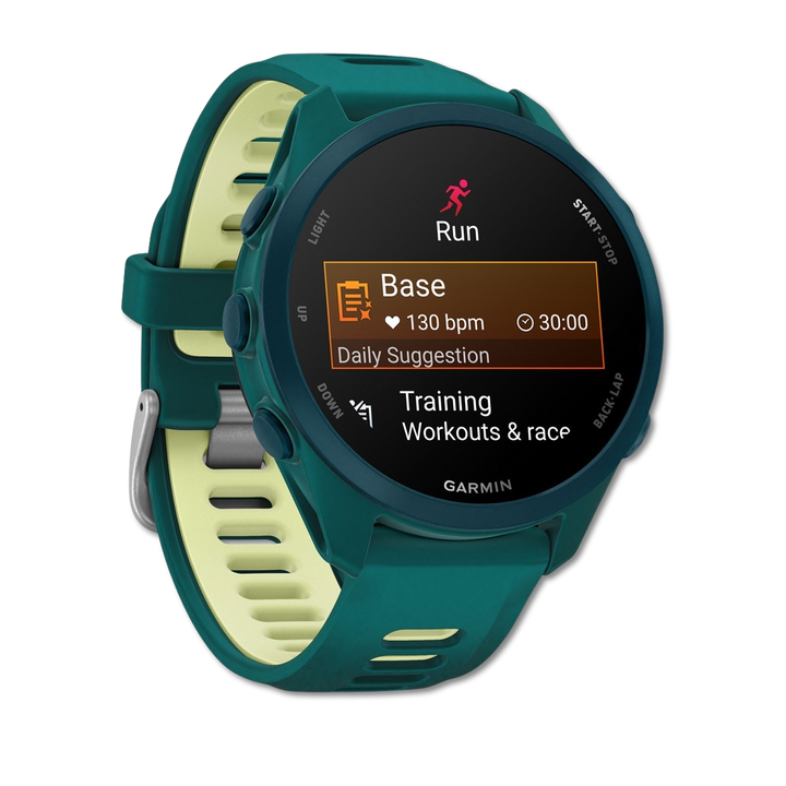 Garmin Forerunner 170 Music Teal Green/Citron left